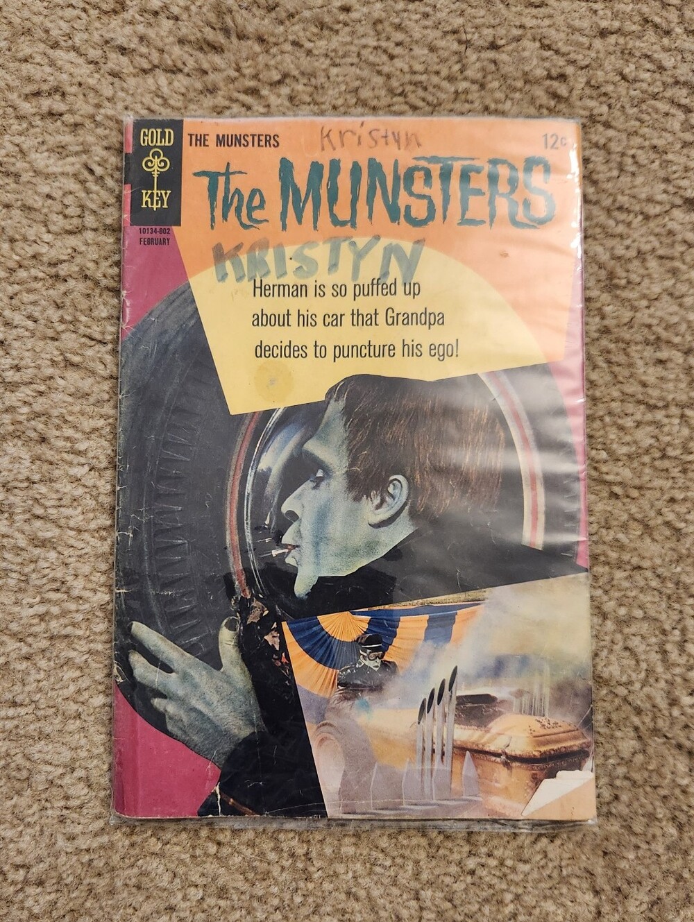 Vtg Gold Key Munsters Comic